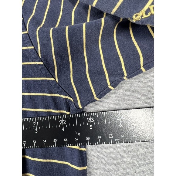 Peter Millar Mid South Club golf Polo blue Stripe Size Large‎ NC - Picture 4 of 5